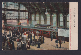 Ansichtskarte Charlestown Massachusetts Sullivan Square Elevated Bahnhof - Andere & Zonder Classificatie