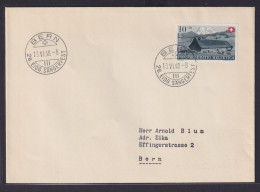 Musik Schweiz Brief Mit Selt. SST Bern 26. Sängerbundfest 18.6.1948 - Brieven En Documenten