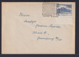 Österreich Brief Ef 1021 Wien SST Wiedereröffnung Der Staatspoer 5.11.1955 - Covers & Documents