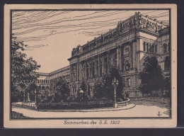 Ansichtskarte Charlottenburg Berlin Technische Hochschule Sommerfest 5.5.1922 - Autres & Non Classés