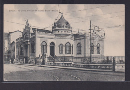 Ansichtskarte Bahia Brasilien Rathaus Estacao Da Linha AK Ohne Einteilung - Other & Unclassified