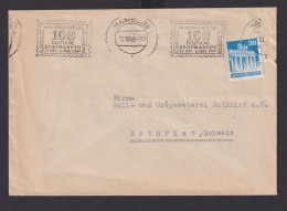 Bizone Brief EF 30 Pf Bauten Mit SST 100 Jahre Deutsche Briefmarken Destination - Other & Unclassified