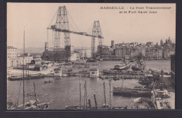 Ansichtskarte Marseille Hafen Schwebefähre Schiffe - Otros & Sin Clasificación