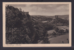 Ansichtskarte Rudelsburg Saaleck Landschaft Wald Sachsen Anhalt Ab Saaleck Nach - Autres & Non Classés