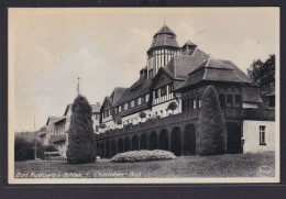 Ansichtskarte Bad Kudowa Charlottenbad Park Schlesien Nach Magdeburg - Schlesien