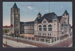 Ansichtskarte Künstlerkarte Posen Preussen Polen Königl. Residenzschloss Nach - Ostpreussen