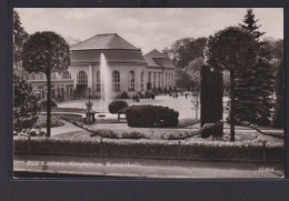 Ansichtskarte Bad Kudowa Kurplatz Wandelhalle Schlesien Nach Magdeburg - Schlesien