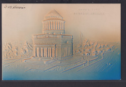 Ansichtskarte Künstlerkarte Prägekarte Riverside Drive New York Grands Tomb - Andere & Zonder Classificatie