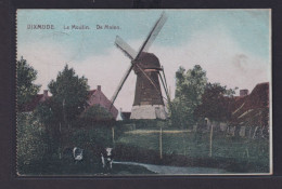 Ansichtskarte Dixmude Windmühle Belgien Nach Zwickau Sachen Feldpost - Otros & Sin Clasificación