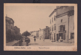 Ansichtskarte Chateau Salins Lotrhringen Frankreich Nancy Strasse Verlag Julius - Autres & Non Classés