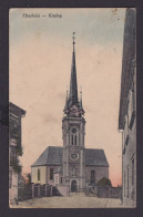 Ansichtskarte Elterlein Sachsen Kirche Nach Hainichen Sachsen 30.08.1923 - Other & Unclassified