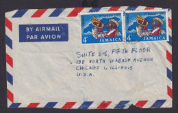 Jamaika Brief MEF Destination Nach Chicago USA 1962 - Giamaica (1962-...)