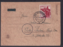 Ostmark Linz Deutsches Reich Brief EF 898 Landesschießen Tirol Österreich - Covers & Documents