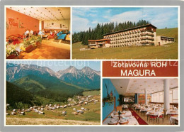 73282645 Vysoke Tatry Spolocenska Miestnast Zotavovna ROH Magura Zdlar V Pozadi  - Slowakije