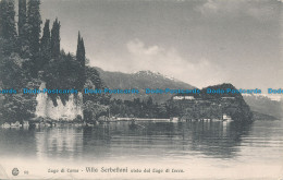 R034764 Lago Di Como. Villa Serbelloni Vista Dal Lago Di Lecco. Brunner - Wereld