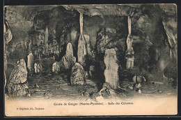 CPA Grotte De Gargas, Salle Des Colonnes  - Andere & Zonder Classificatie