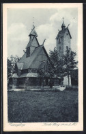 AK Kirche Wang, Ansicht Mit Turm  - Schlesien