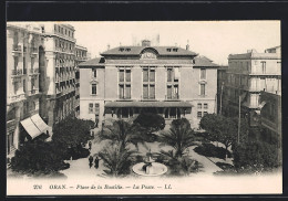 CPA Oran, Place De La Bastille, La Poste  - Oran