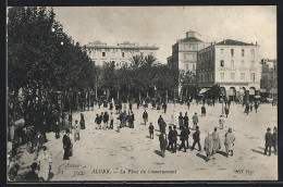 CPA Alger, La Place Du Gouvernement  - Algeri