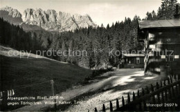 73282442 Ellmau Tirol Alpengasthuette Riedl Toerlspitze  Ellmau Tirol - Andere & Zonder Classificatie