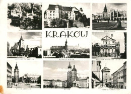73282359 Krakow Krakau Rathaus Barbakan Wawel Sukennice Krakow Krakau - Pologne