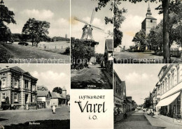 73282339 Varel Jadebusen Oldenburger Strasse Mit Wasserturm Schlosskirche Muehle - Other & Unclassified