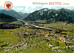 73281928 Reutte Tirol Fliegeraufnahme Mit Lechtaler Alpen  Reutte Tirol - Andere & Zonder Classificatie