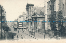 R034898 Le Havre. Notre Dame Et La Rue De Paris. LL. No 8 - Wereld