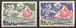 MONACO - MNH** - 1977 - # 1113/1114 - Nuovi