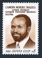 Russia 5522 Two Stamps,MNH.Michel 5676. Samora Moises Machel,Mozambique,1986. - Unused Stamps