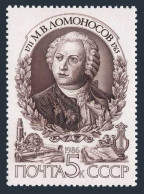 Russia 5509 2 Stamps, MNH. Mi 5658. Mikhail V. Lomonosov, Scientist, Poet. 1986. - Ongebruikt