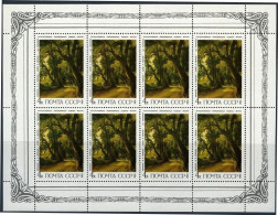 Russia 5466a-5470a Sheets,MNH.Michel 5615-5619 Klb. Tretyakov Gallery,1986. - Ongebruikt