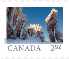 2024 Canada From Far And Wide Scenic Photography Qarlinngua Sea Arch, Arctic Baysingle Stamp From Roll MNH - Nuovi