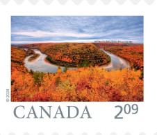 2024 Canada From Far And Wide Scenic Photography Restigouche River Stamp From Roll MNH - Nuovi