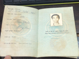 VIET NAM -OLD-ID PASSPORT-name-LE TRAN TUAN ANH-1996-1pcs Book - Collezioni