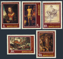 Russia 5560-5564,MNH.Michel 5717-5721. Paintings,Hermitage Museum,1987.Cranach, - Neufs