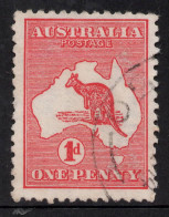 AUSTRALIA 1913 1d RED KANGAROO (DIE I) STAMP PERF.12 WMK 2  SG.2 VFU. - Usati