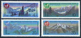 Russia 5532-5535,MNH.Michel 5685-5688. Mounts.Alpinist Camps,1987. - Neufs