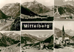 73281560 Mittelberg Kleinwalsertal Kirche Luftseilbahn Mittelberg Kleinwalsertal - Autres & Non Classés