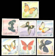 783  Papillons - Butterflies - Vietnam 739-45 - MNH - 2,75 - Vlinders