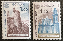 MONACO - MNH** - 1977 - # 1101/1102 - Ungebraucht