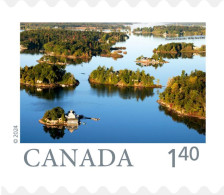 2024 Canada From Far And Wide Scenic Photography Thousand Islands Single Stamp From Roll MNH - Nuovi