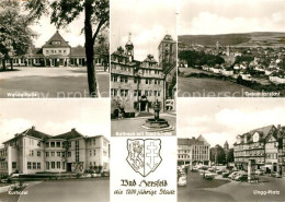 73281473 Bad Hersfeld Rathaus Kirche Lingg-Platz  Bad Hersfeld - Bad Hersfeld