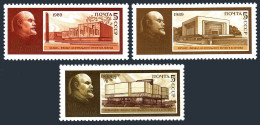 Russia 5765-5767 Two Sets,MNH.Mi 5944-5746. Vladimir Lenin 119, 1989. Museums. - Ongebruikt