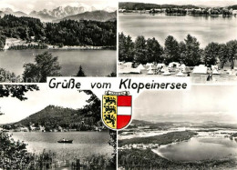 73281209 Klopeinersee Fliegeraufnahmen Camping See Klopeinersee - Autres & Non Classés