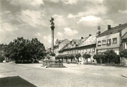 73280667 Kostelec Nad Orlici Stadtplatz Brunnen Kostelec Nad Orlici - Tschechische Republik