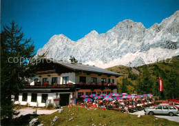 73280611 Ramsau Dachstein Steiermark Gasthof Hunerkogel Terrasse Ramsau Dachstei - Altri & Non Classificati