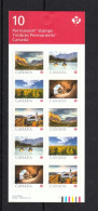 2024 Canada From Far And Wide Scenic Photography Various Images Full Booklet Of 10 MNH - Libretti Completi