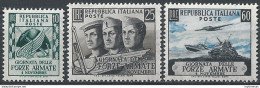 1952 Italia Forze Armate 3v MNH Sassone N. 699/701 - 1946-60: Nuovi