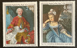 MONACO - MNH** - 1975 - # 1029/1030 - Ongebruikt